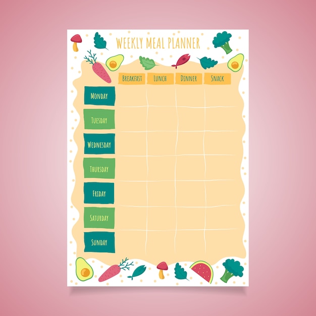 How to Make a Monthly Meal Plan that Suits Your Budget